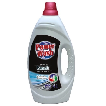 Power Wash Żel 4 litry do prania czarnych tkanin - skuteczne czyszczenie i ochrona kolorów